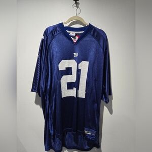 Reebok Navy and White Men's Jersey 2xl